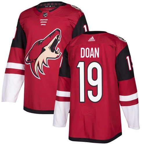 Adidas Men Arizona Coyotes #19 Shane Doan Maroon Home Authentic Stitched NHL Jersey